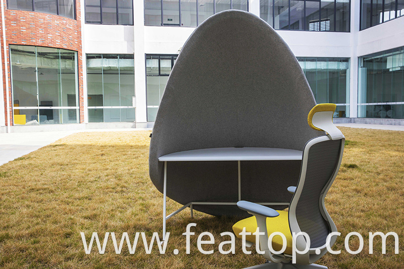 Modern design fabric upholstered sofa seating /acoustic office meeting pod/office workstation